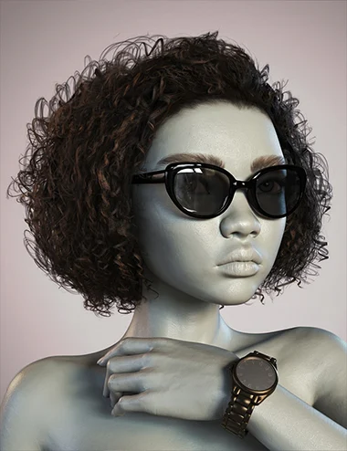 Borsha Hair Plus Accessories for Genesis 9