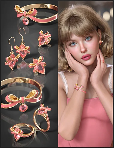 VRV Ayleen Jewelry for Genesis 9, 8.1, and 8