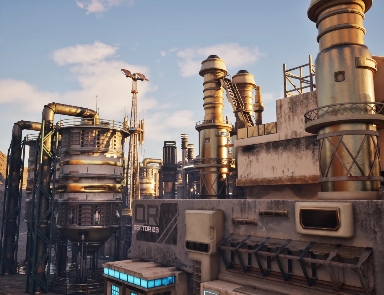 XI Futuristic Factory