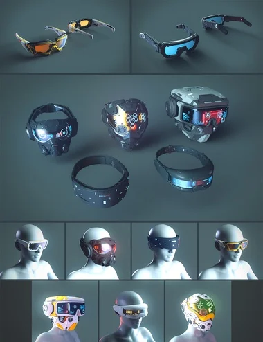 Polish Sci-Fi Head Gadgets