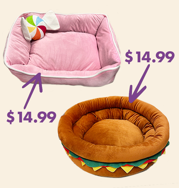 Pet beds for $15