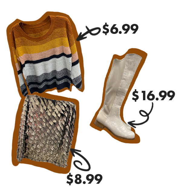 Ladies fashion from $7 to $17