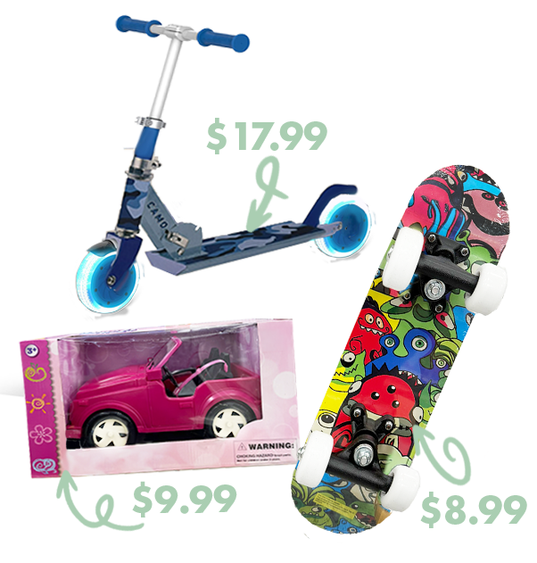 Gifts for kids under $18