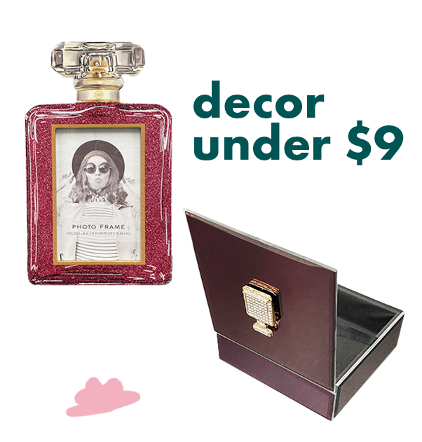 home decor under $9 at dd's