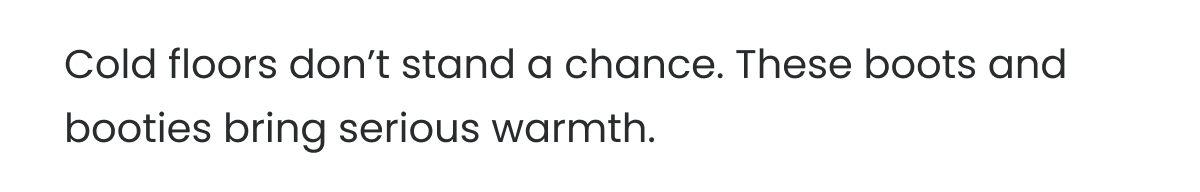 Serious Warmth >