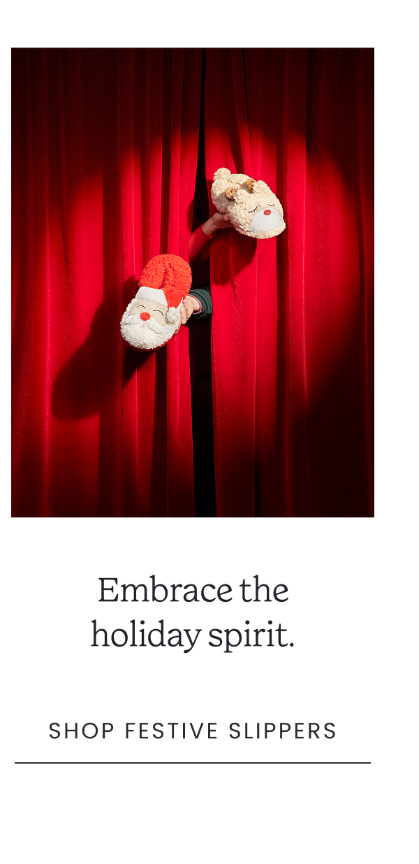Shop Festive Slippers
