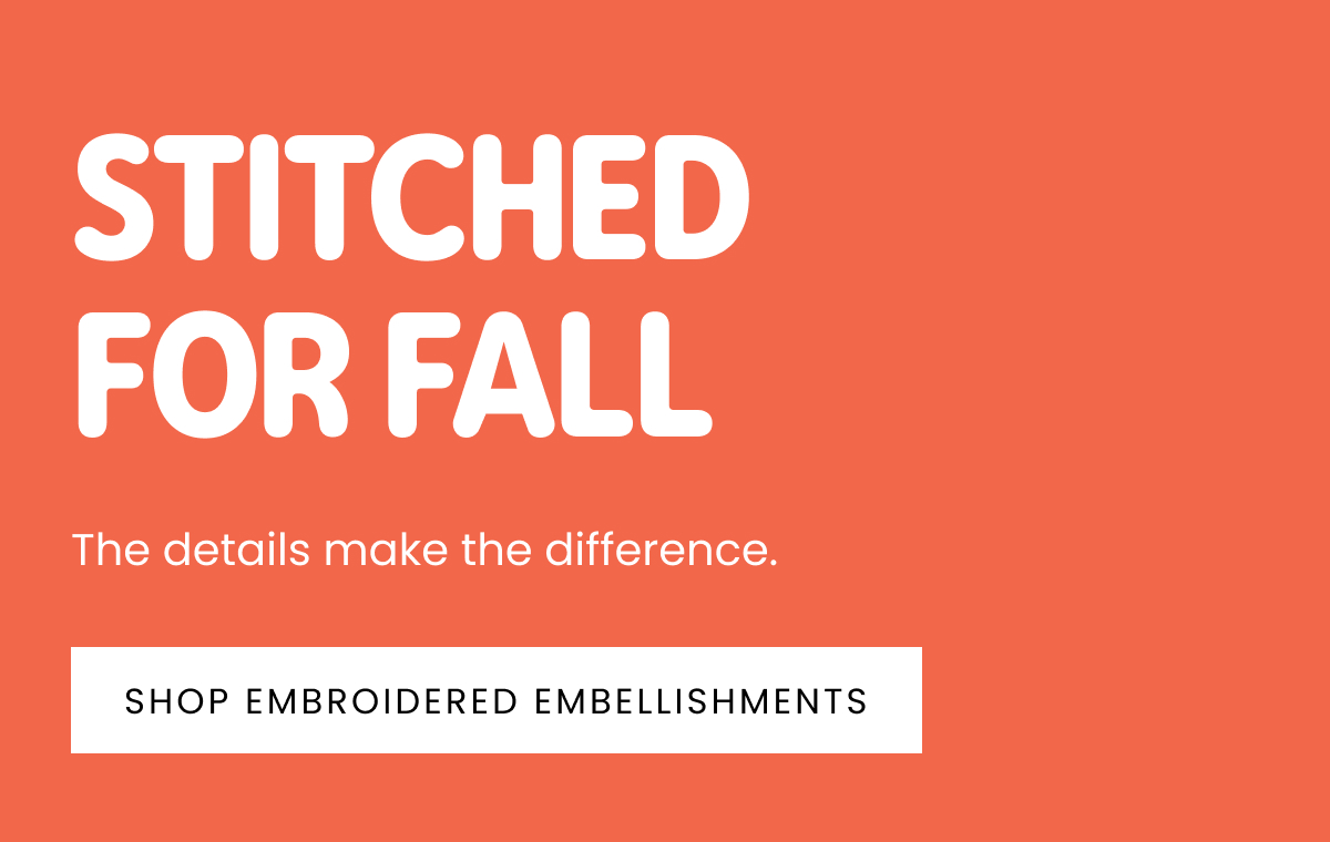 Stitched for Fall >