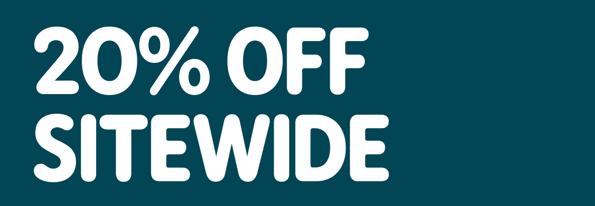 20% off Sitewide >