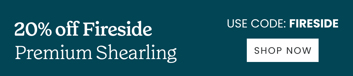 20% off Shearling