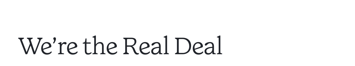 Real Deal >