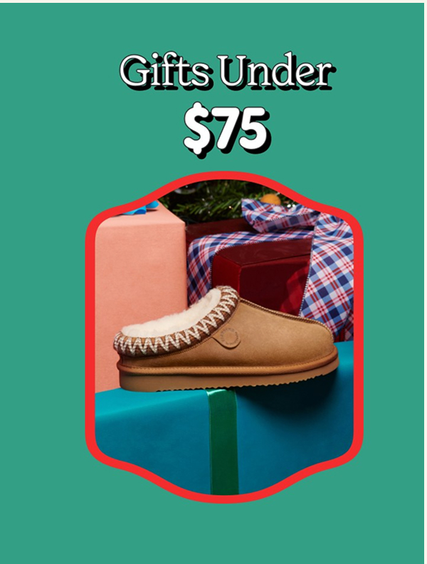Gifts Under $75 >
