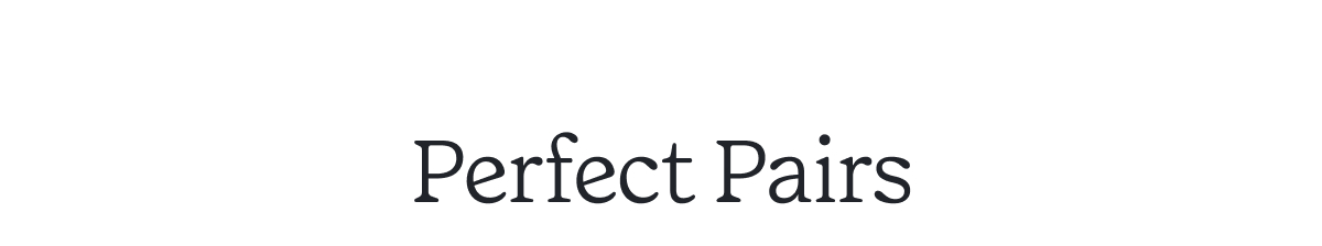 Perfect Pairs >