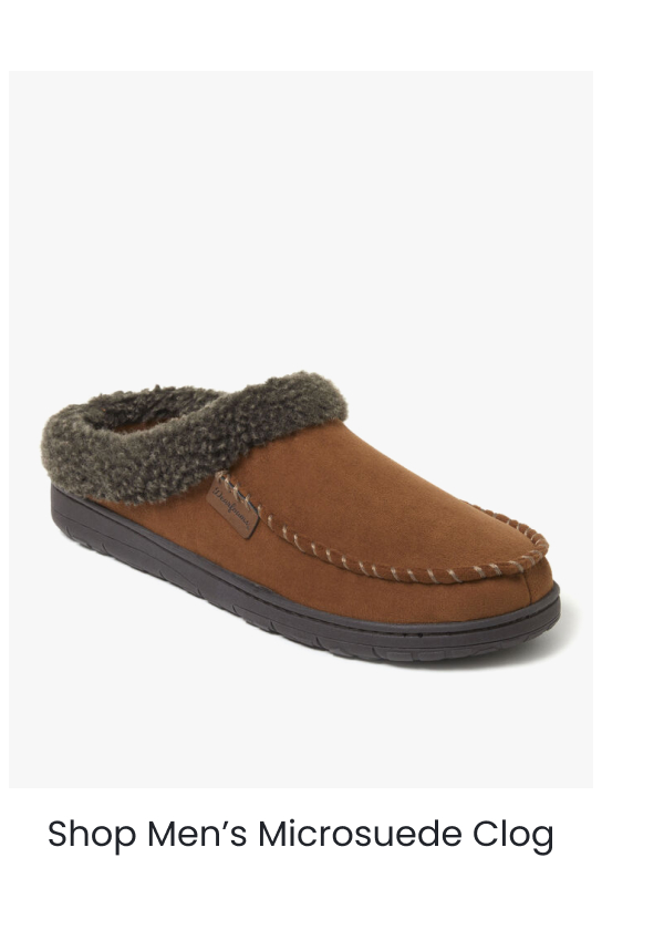 Microsuede Clog >