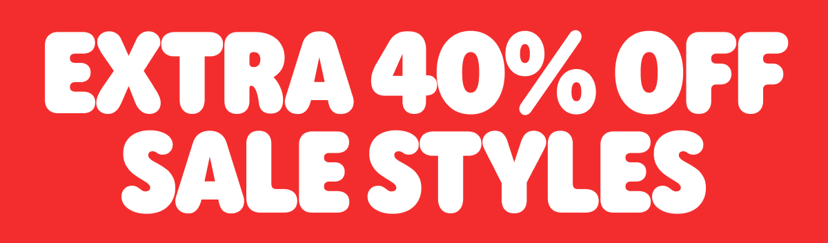 Extra 40% off >