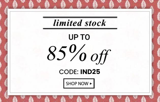 Limited Stock Alert – Up to 85% Off
