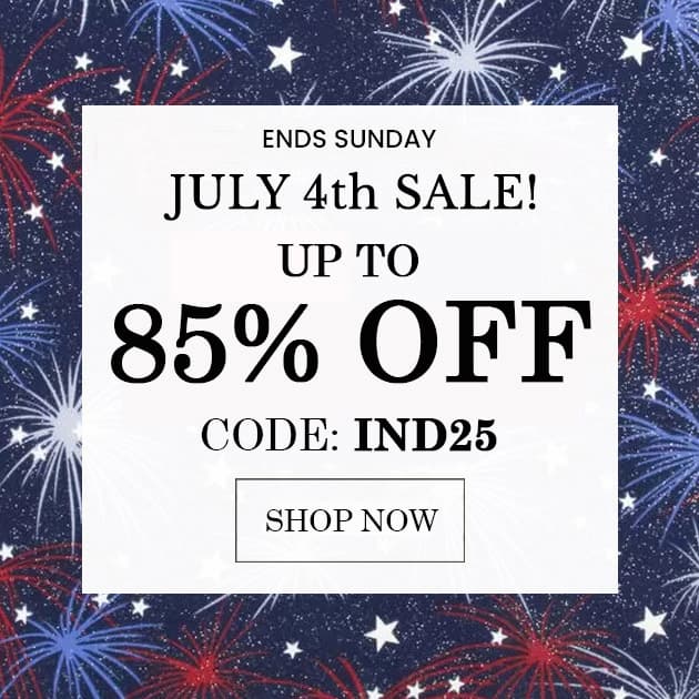 JULY 4th SALE