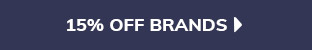 15% OFF BRANDS