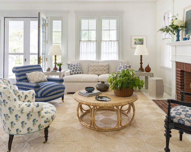 SUMMERTIME LIVING WITH DESIGNER FABRICS