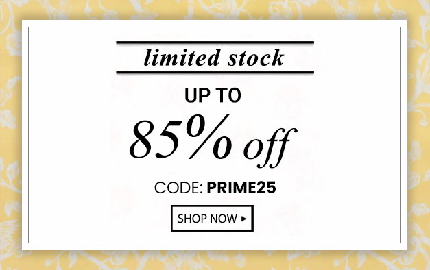 85% OFF WITH OUR - CODE: PRIME25