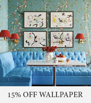 15% OFF DESIGNER WALLPAPER
