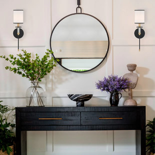 LIVING ROOM WALL SCONCES