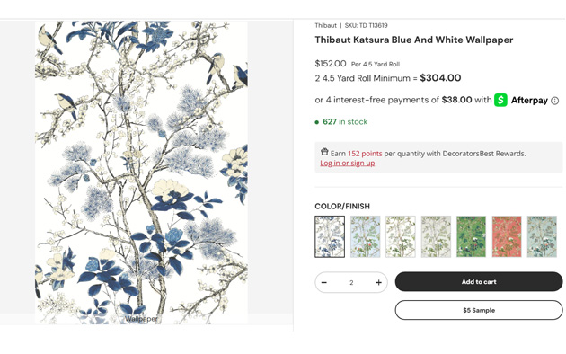 THIBAUT FABRIC & WALLPAPER