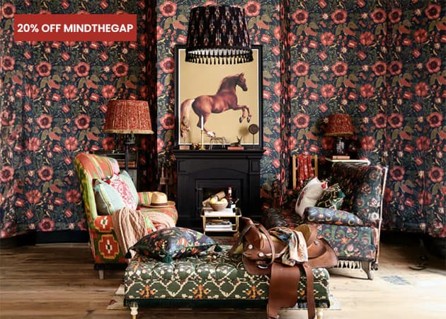 UP TO 20% OFF FABRIC & WALLPAPER