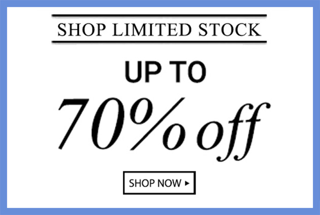 70% OFF LIMITED STOCK