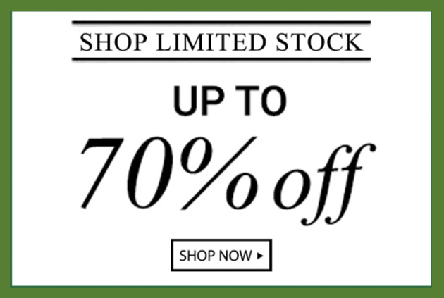 HURRY WHILE STOCK LASTS!