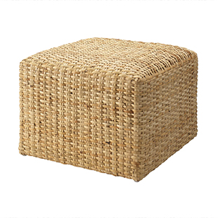 1D JY Rattan Large ottoman