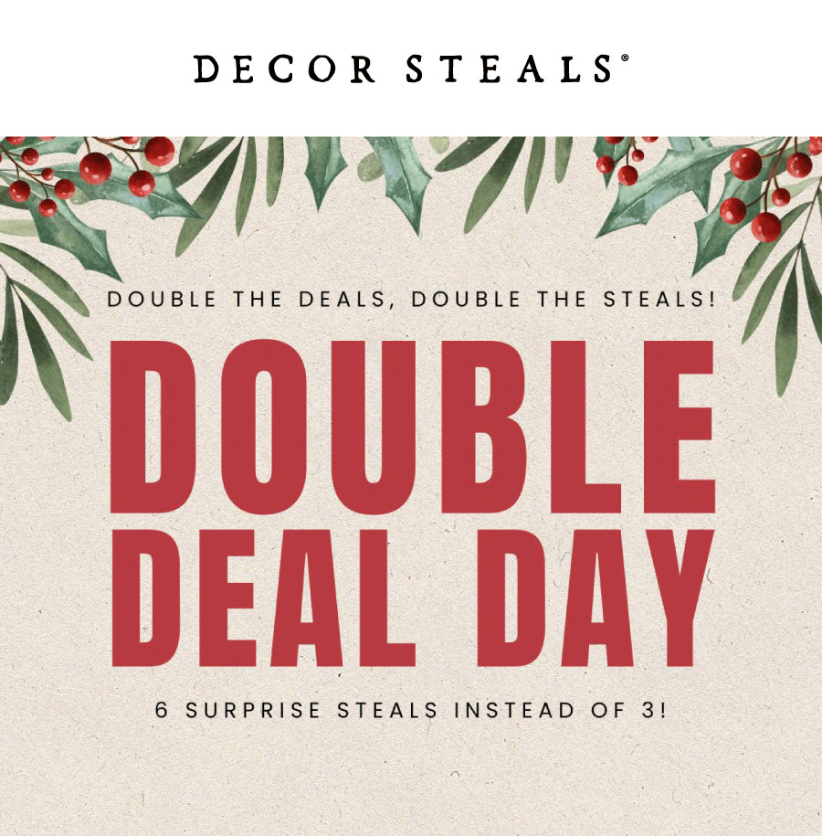 Today's Steals at Decor Steals