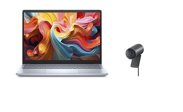 Dell Inspiron 14 5000 Series with Dell Pro Webcam