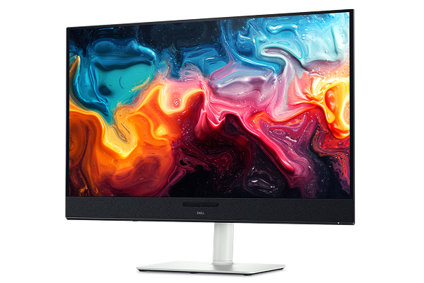A Dell 32-inch QL OLED monitor.