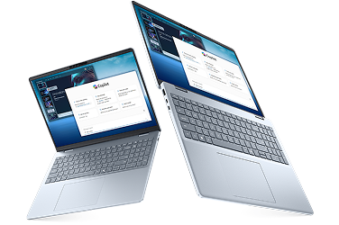 Two Dell 16 Plus Laptops.