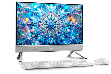 A Dell 27 All-in-One Desktop.