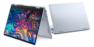 A Dell 14 Plus 2 in 1 touch laptop.
