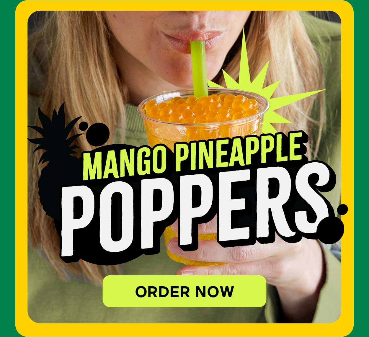 Mango Pineapple Poppers 