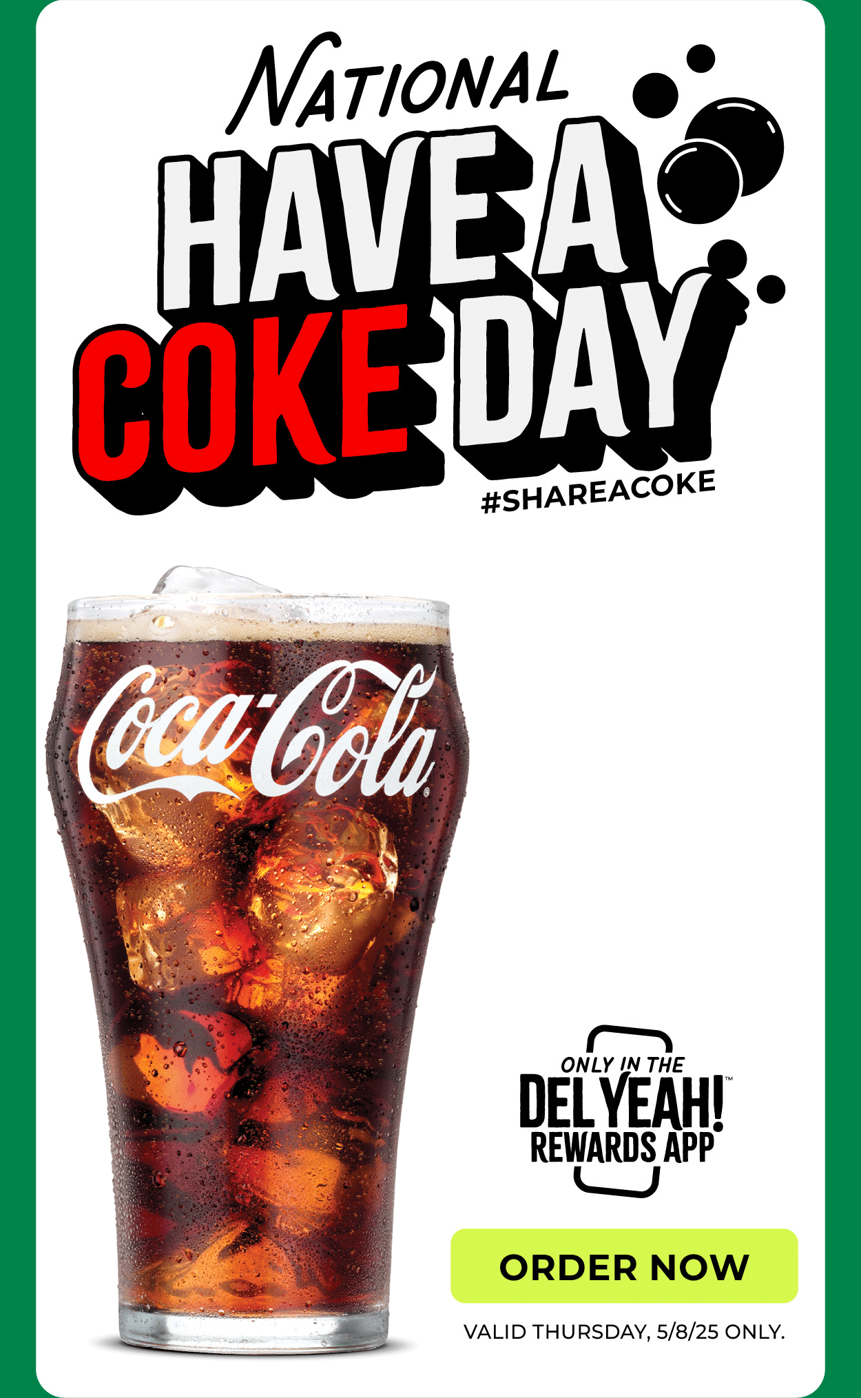 NATIONAL HAVE A COKE DAY