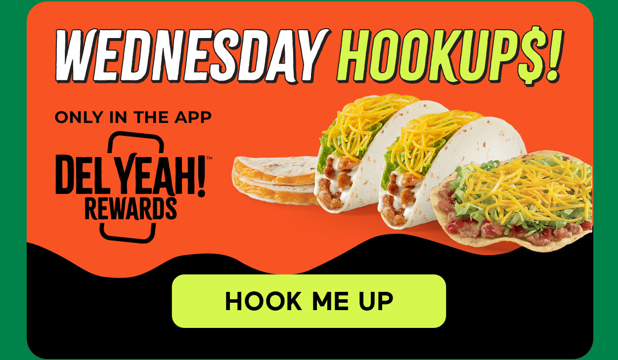 WEDNESDAY HOOKUP$