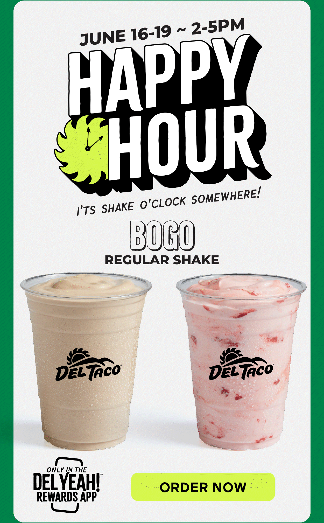 Happy Hour Shakes
