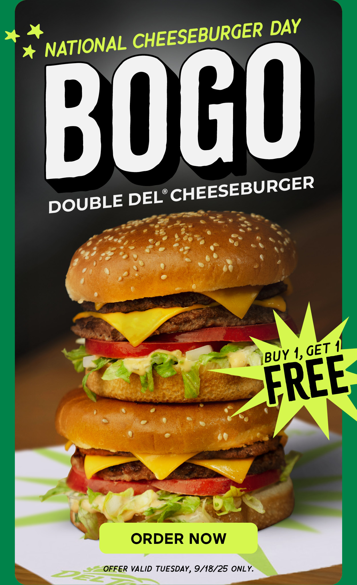 Burger Day BOGO