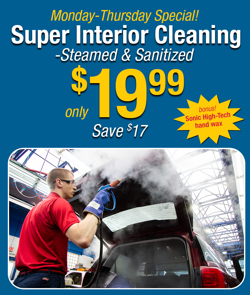 super interior cleaning $19.99