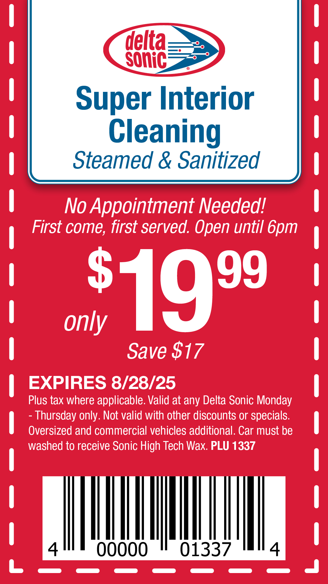 super interior cleaning only $19.99 plu 1337