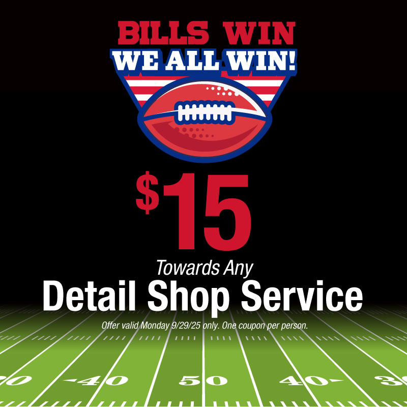 $15 towards any detail shop service