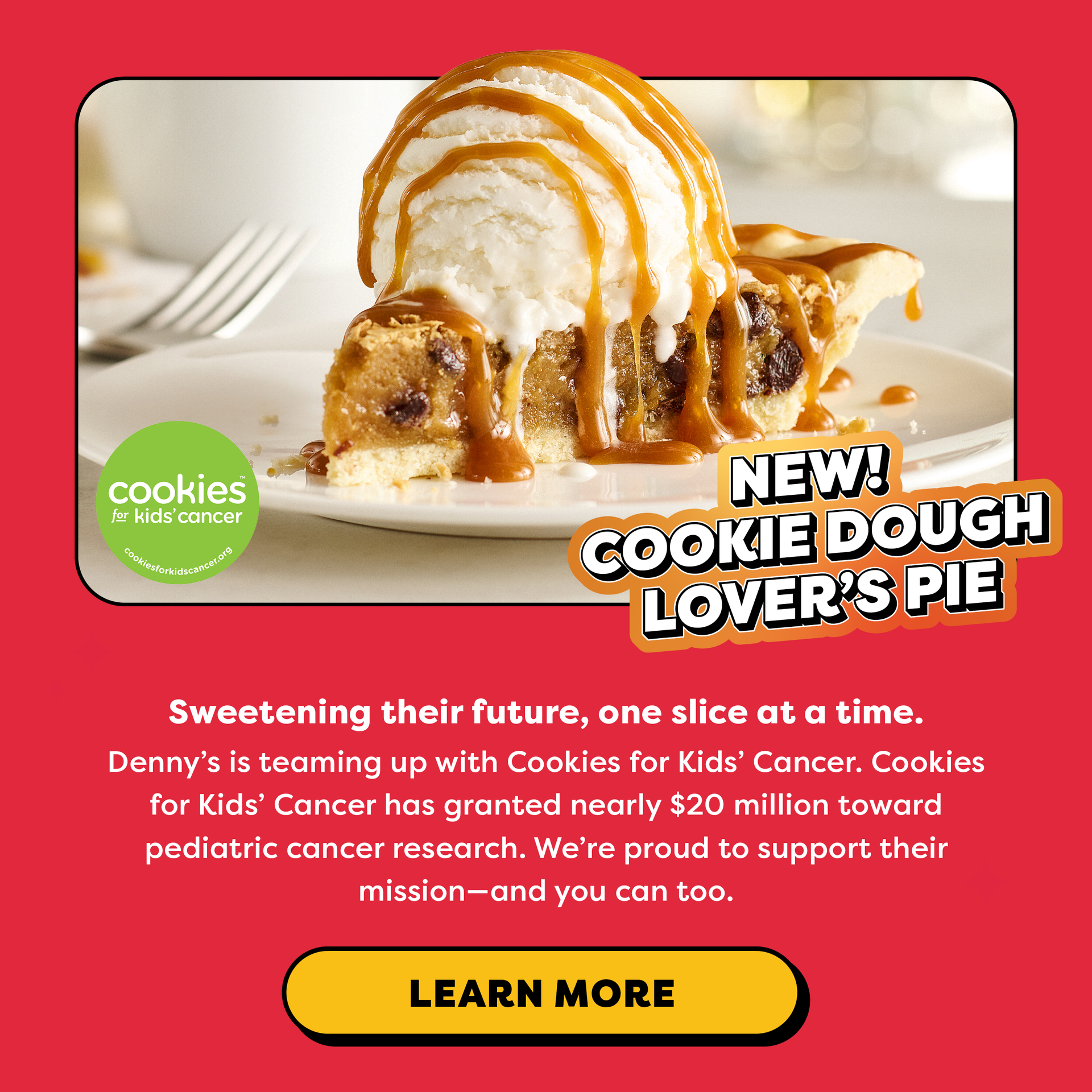 NEW COOKIE DOUGH LOVERS PIE