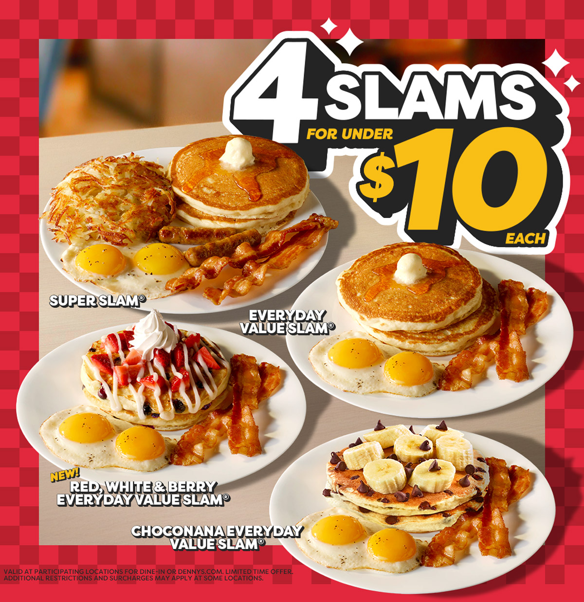 4 SLAMS FOR UNDER $10