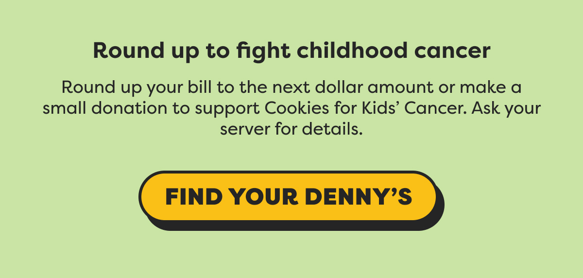 ROUND UP TO FIGHT CHILDHOOD CANCER