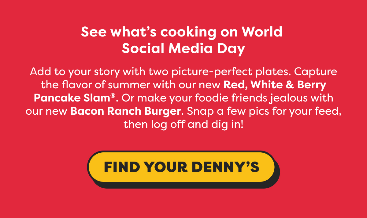 See what’s cooking on World Social Media Day