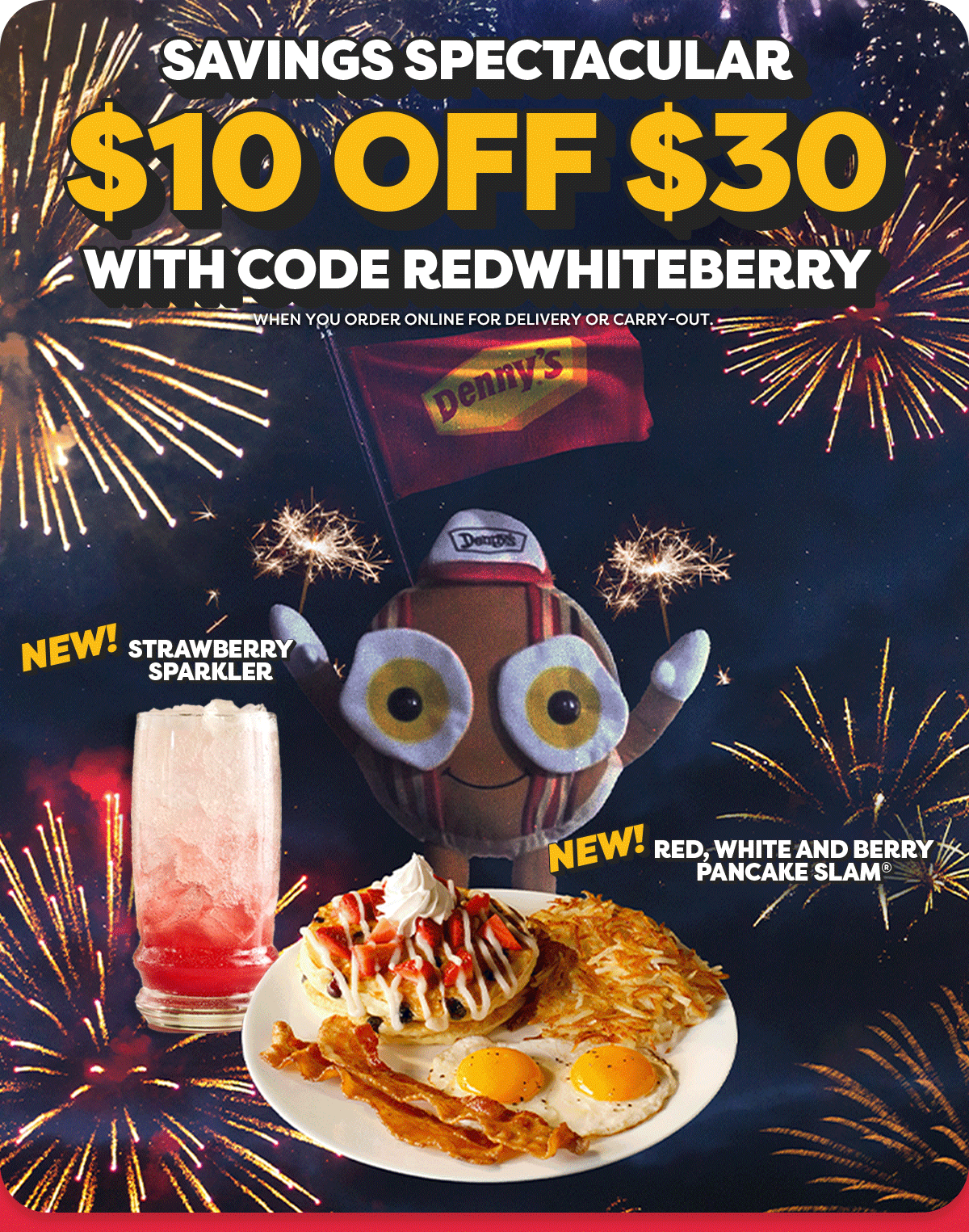 SLAMMY FIREWORKS $10 OFF $30