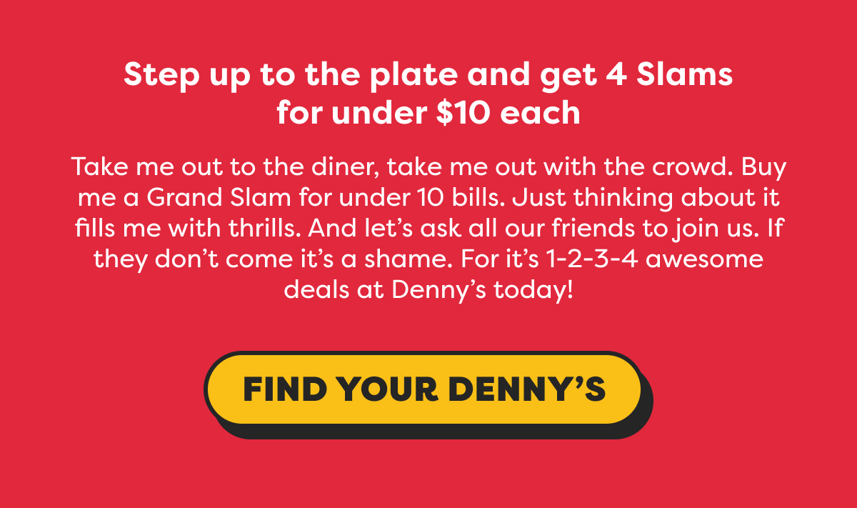 STEP UP TO THE PLATE AND GET 4 SLAMS FOR UNDER $10 EACH